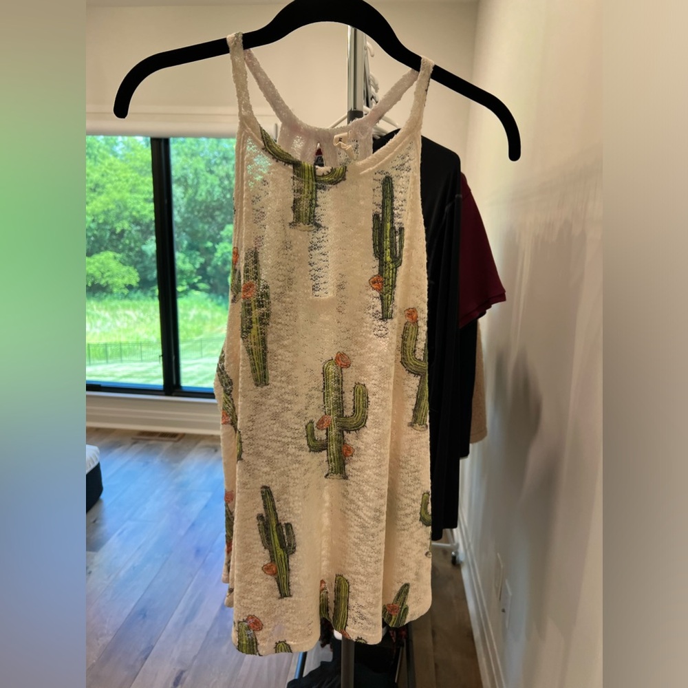 My Beloved Cactus Tank Top Large